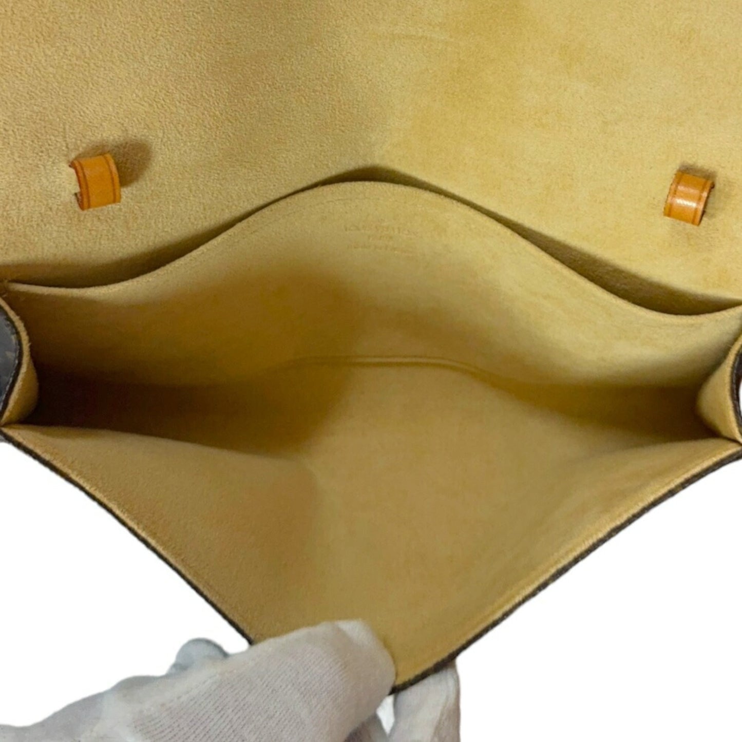 Louis Vuitton Brown Monogram Pochette Shoulder Bag