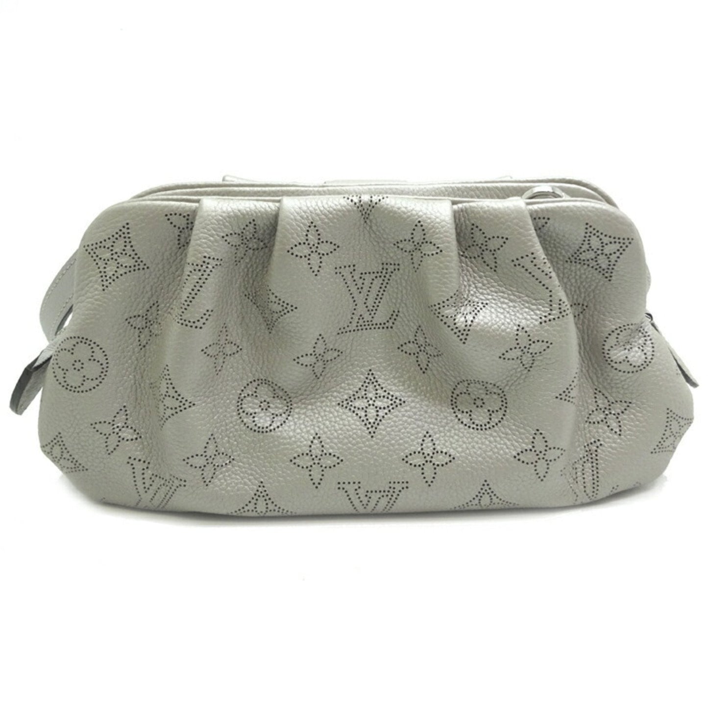Louis Vuitton Grizzly Mahina Leather Shoulder Bag