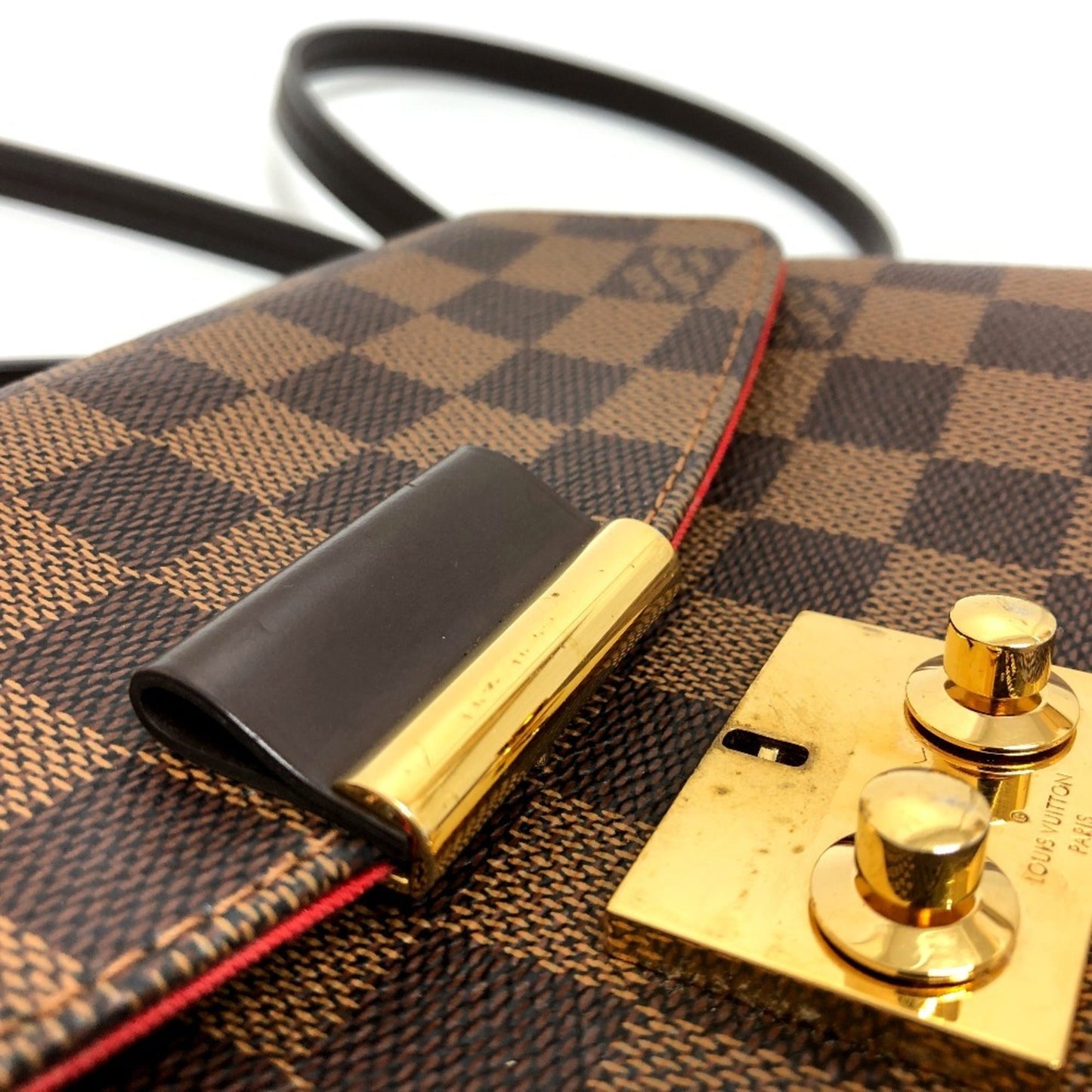 Louis Vuitton Brown Ebene Damier Canvas Handbag Shoulder Bag