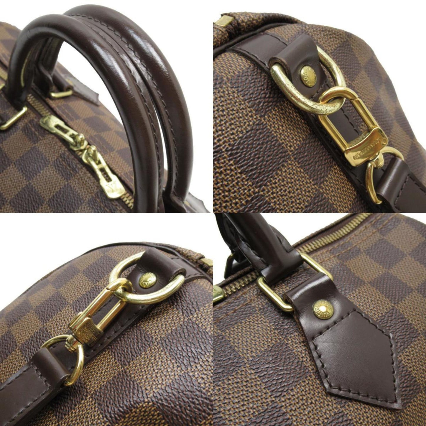 Louis Vuitton Brown Ebene Damier Canvas Handbag Shoulder Bag