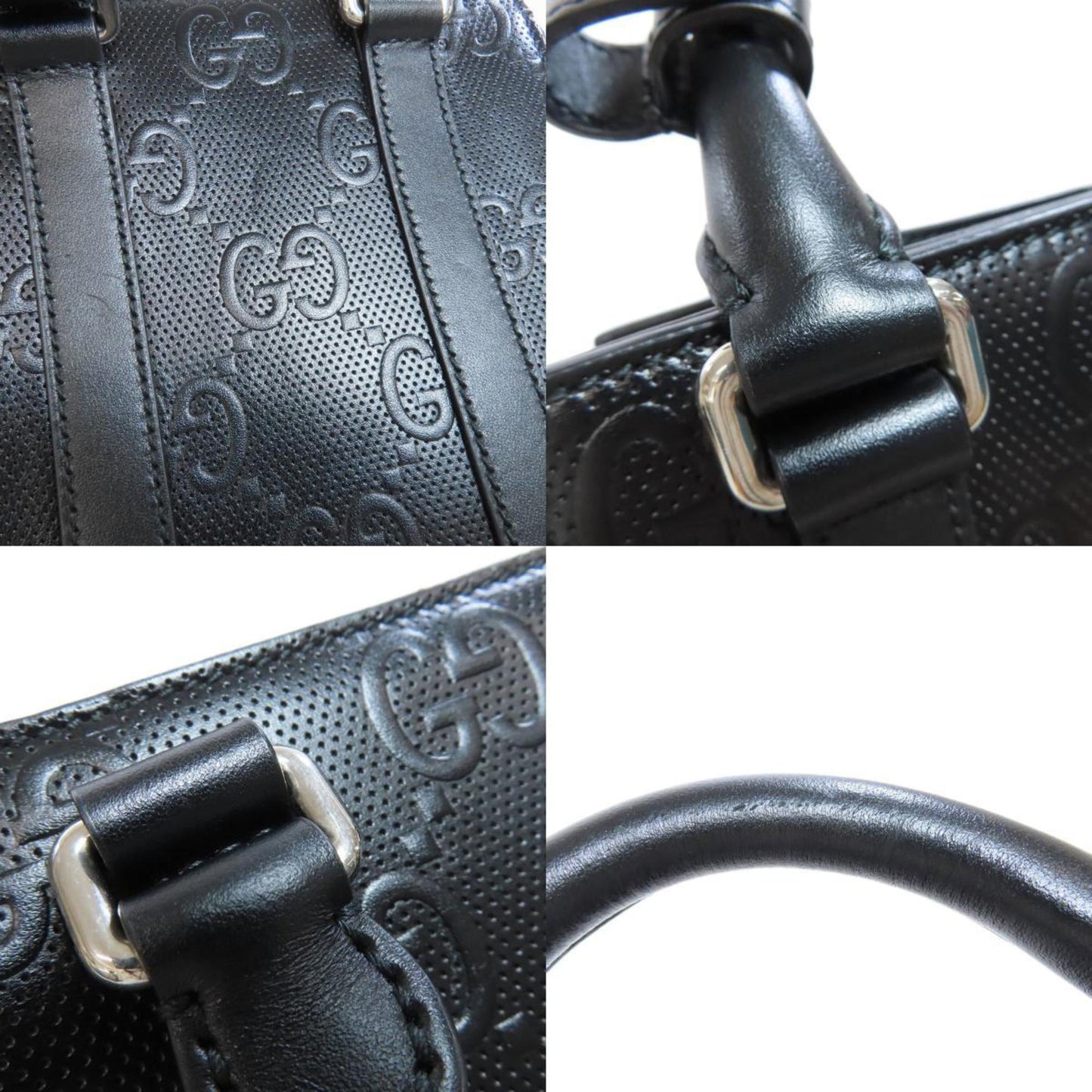 Gucci Black Leather Handbag