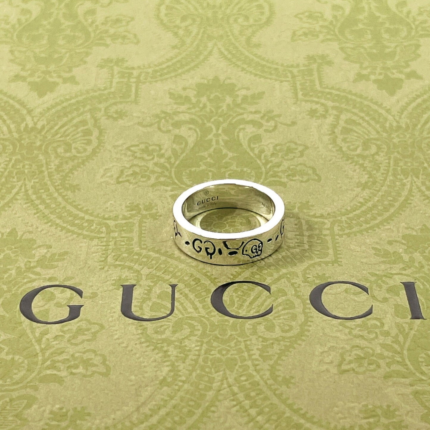 Gucci Silver Silver 925 Band Ring