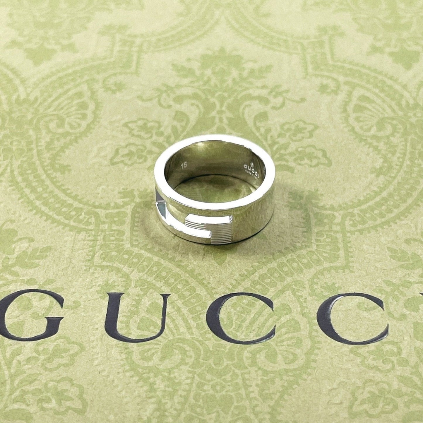 Gucci Silver Silver 925 Band Ring