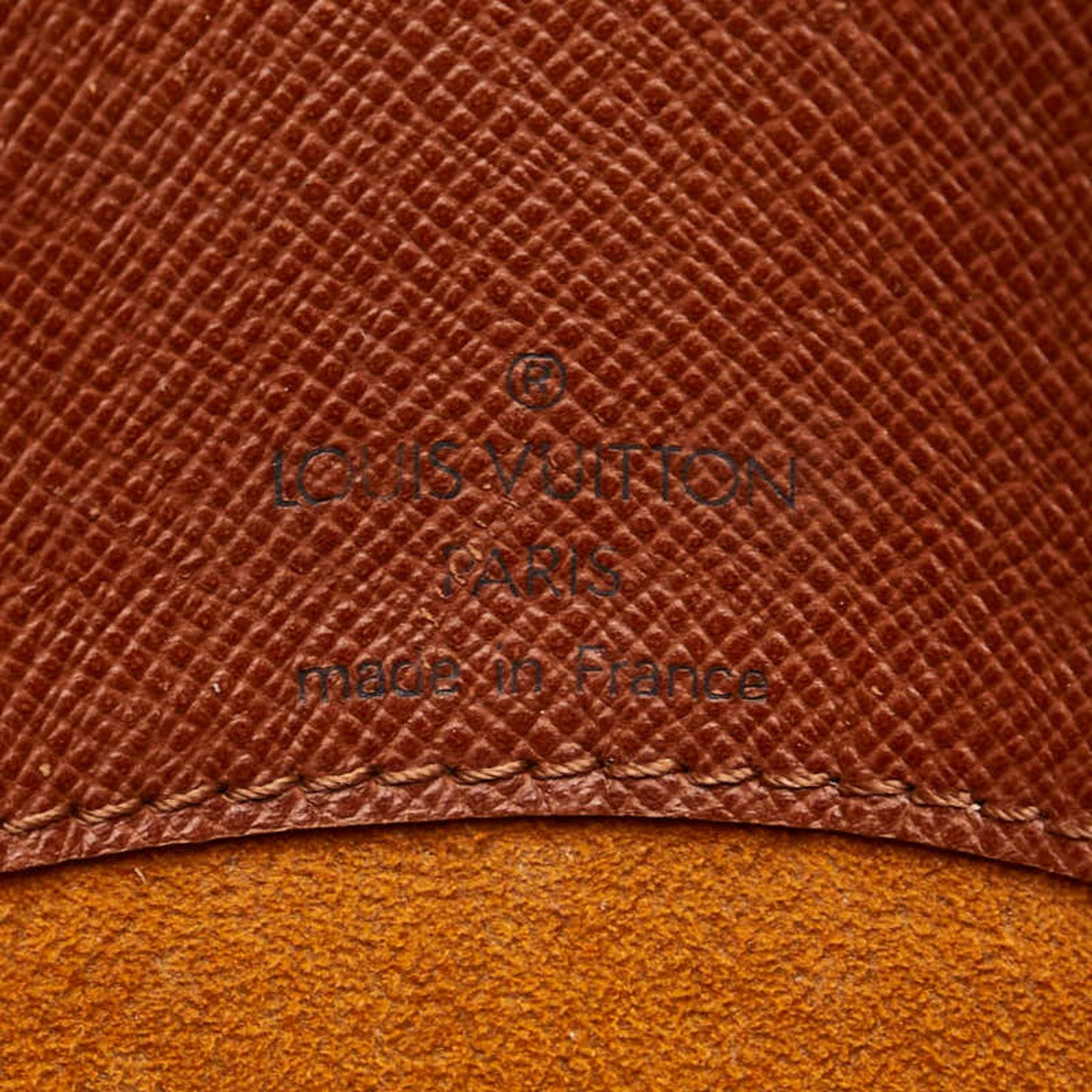 Louis Vuitton Monogram Brown Pvc Leather Shoulder Bag