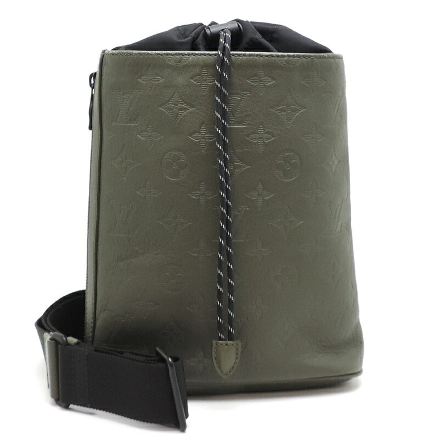 Louis Vuitton Monogram Shadow Khaki Monogram Shadow Shoulder Bag ()