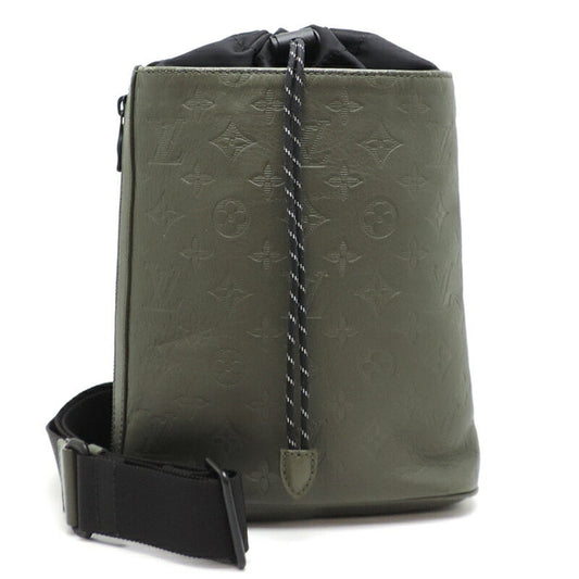 Louis Vuitton Monogram Shadow Khaki Monogram Shadow Shoulder Bag ()
