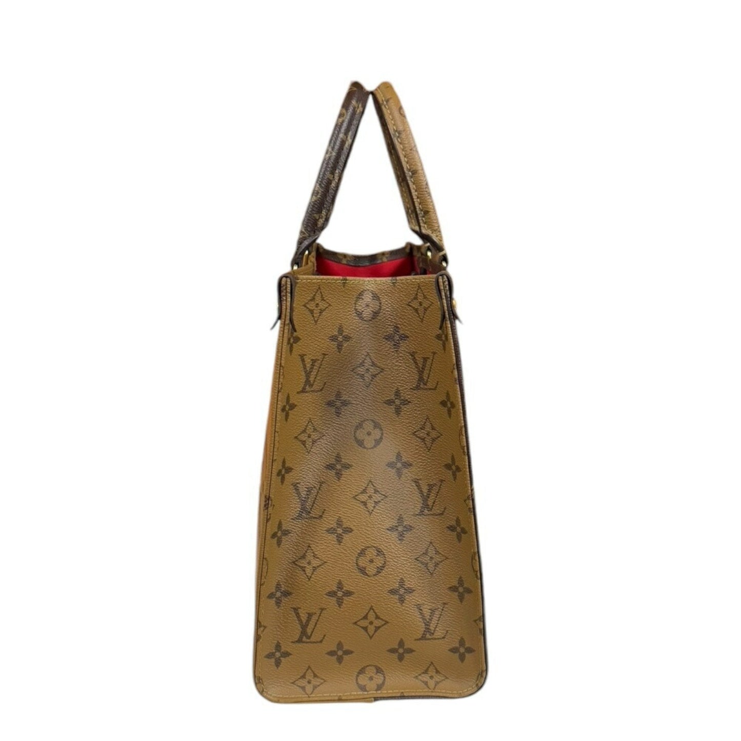 Louis Vuitton Brown Monogram Canvas Monogram Reverse Shoulder Bag