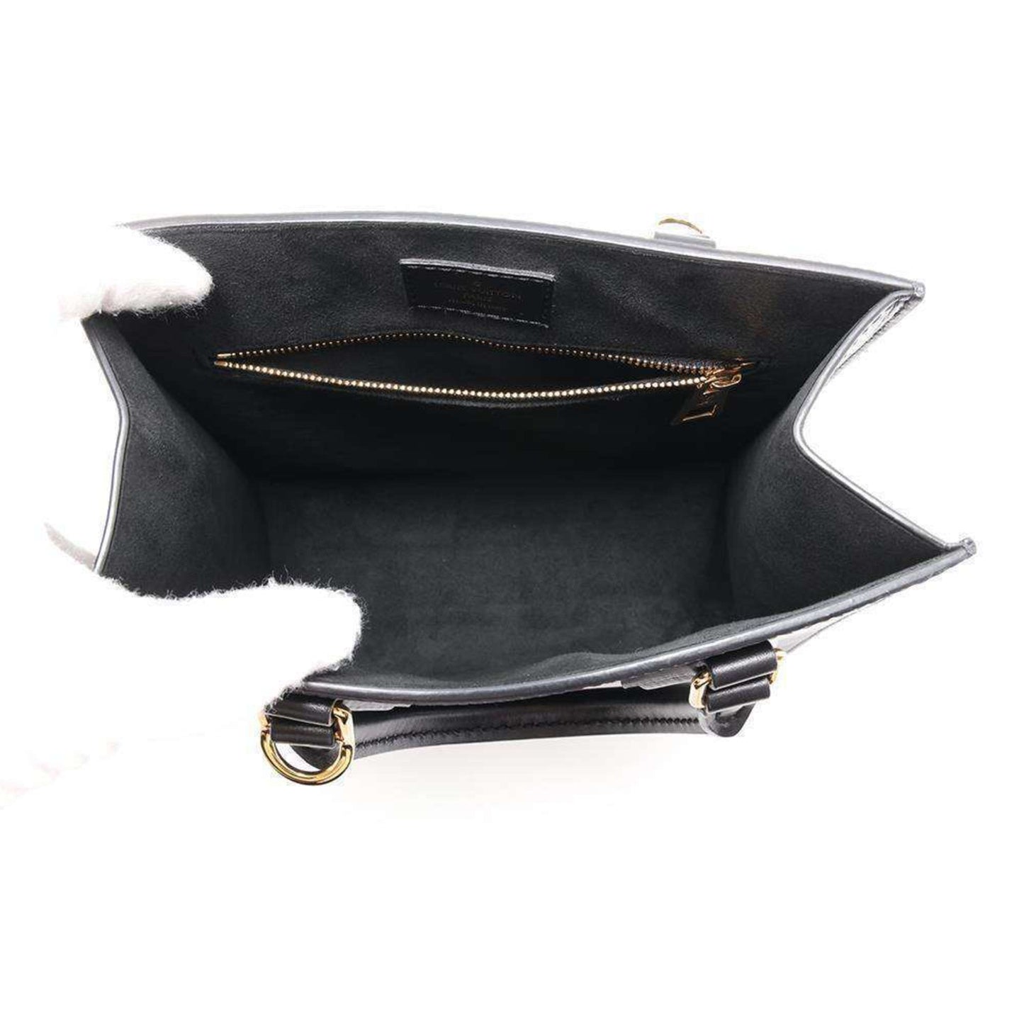 Louis Vuitton Noir Epi Leather Handbag Shoulder Bag