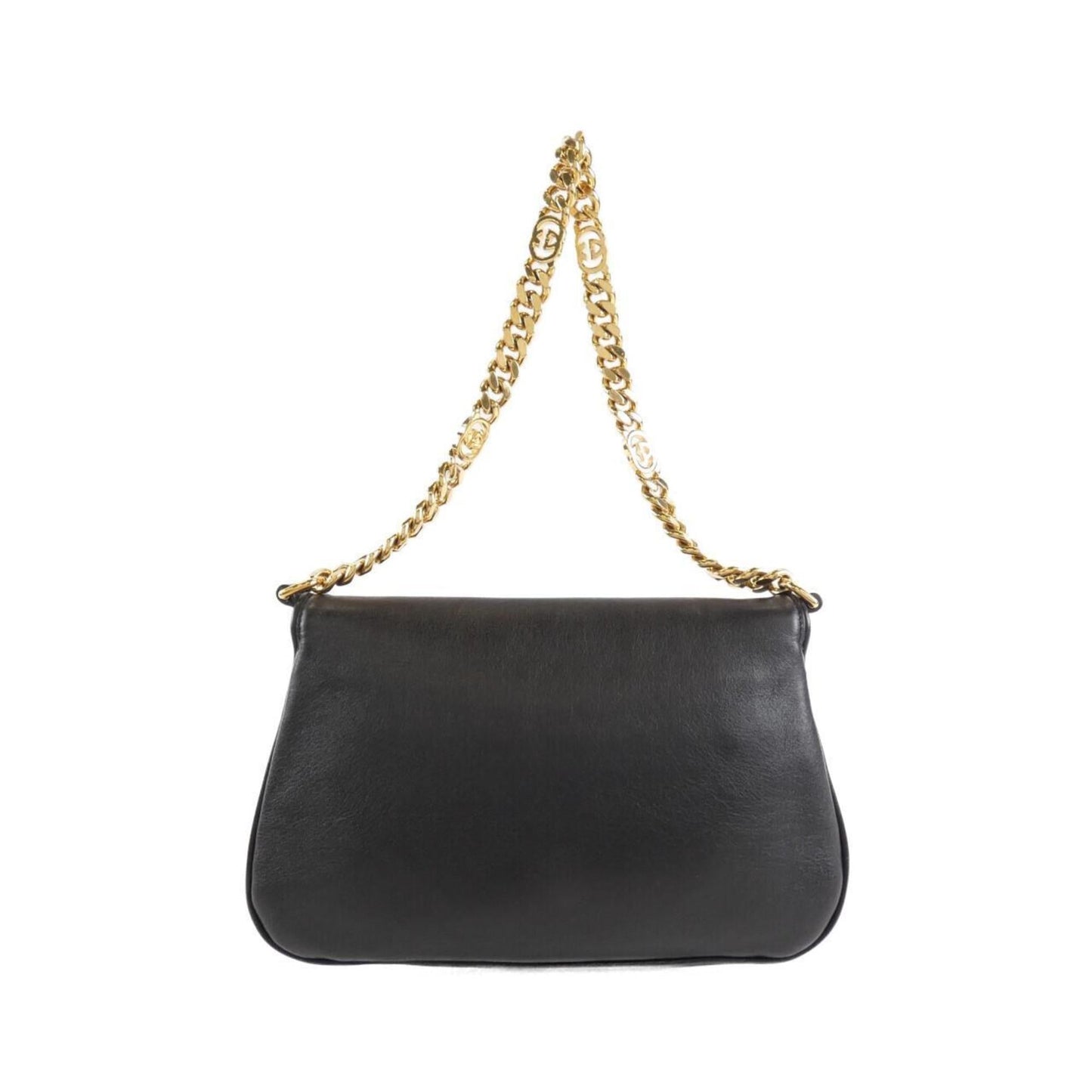 Gucci Black Leather Shoulder Bag