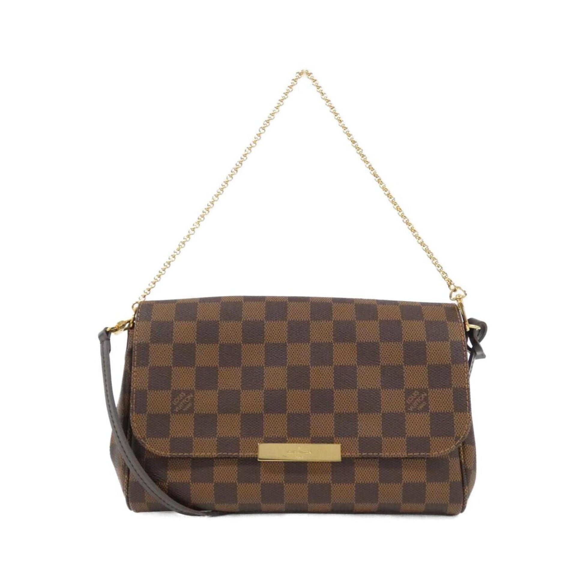 Louis Vuitton Ebene Coated Canvas Shoulder Bag ()