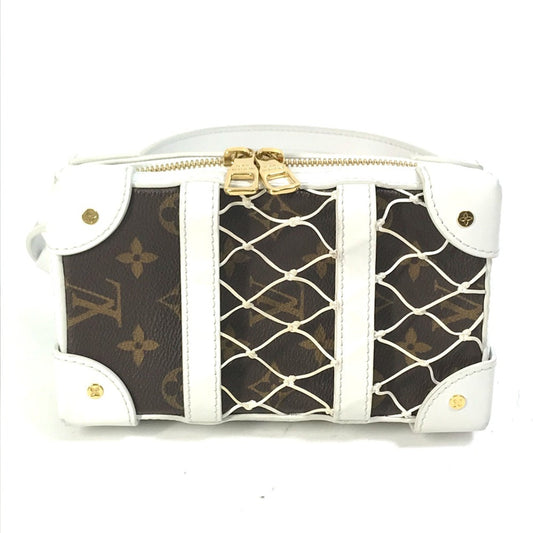 Louis Vuitton White Leather Shoulder Bag ()