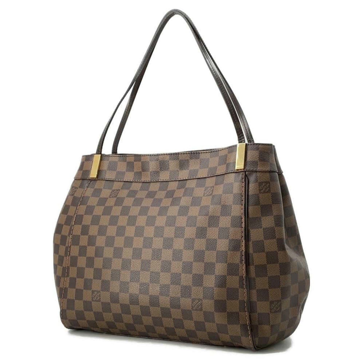 Louis Vuitton Damier Brown Damier Canvas Ebene Shoulder Bag Tote Bag