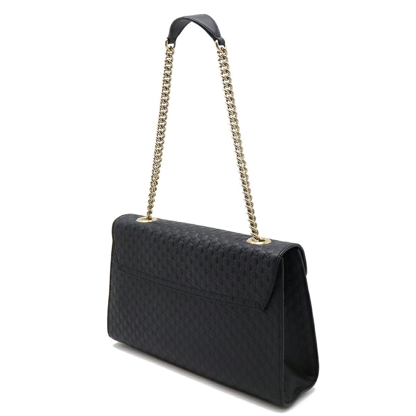 Gucci Black Leather Shoulder Bag