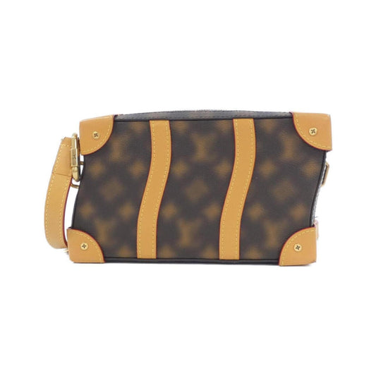 Louis Vuitton Marron Coated Canvas Shoulder Bag ()