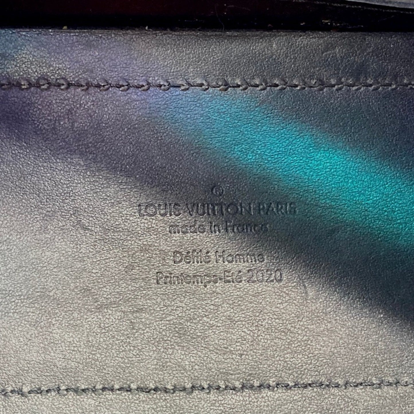 Louis Vuitton Black Leather Shoulder Bag