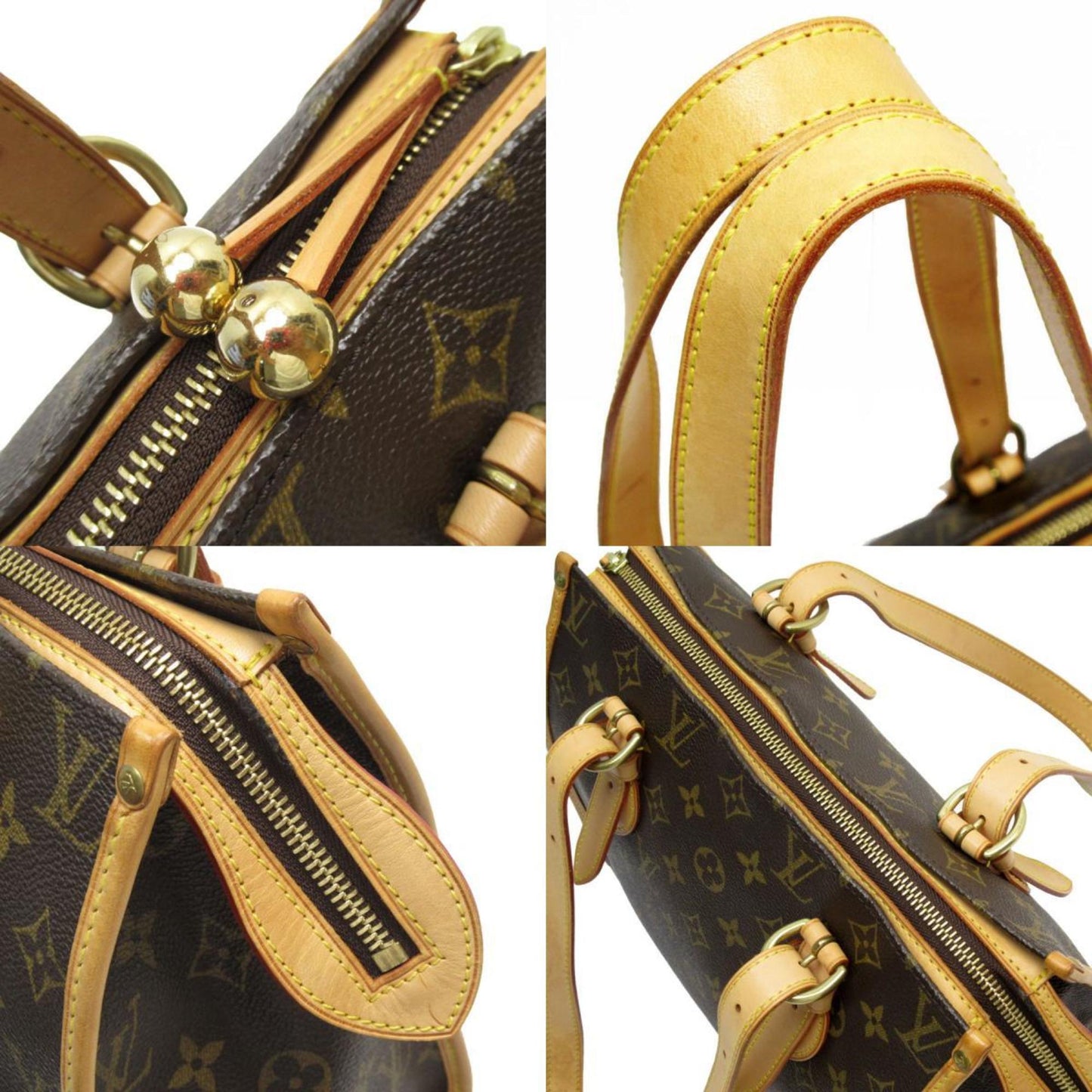 Louis Vuitton Brown Monogram Canvas Shoulder Bag