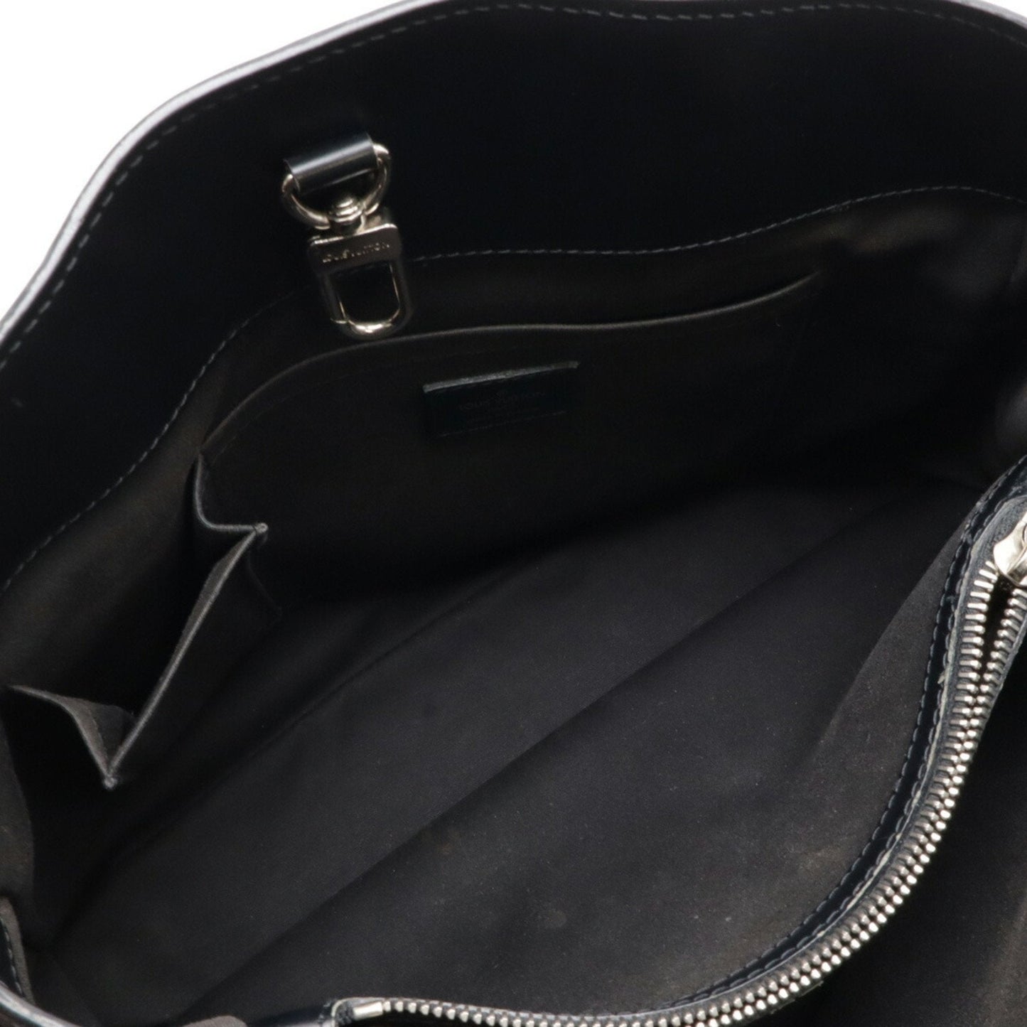 Louis Vuitton Black Noir Epi Leather Handbag Shoulder Bag