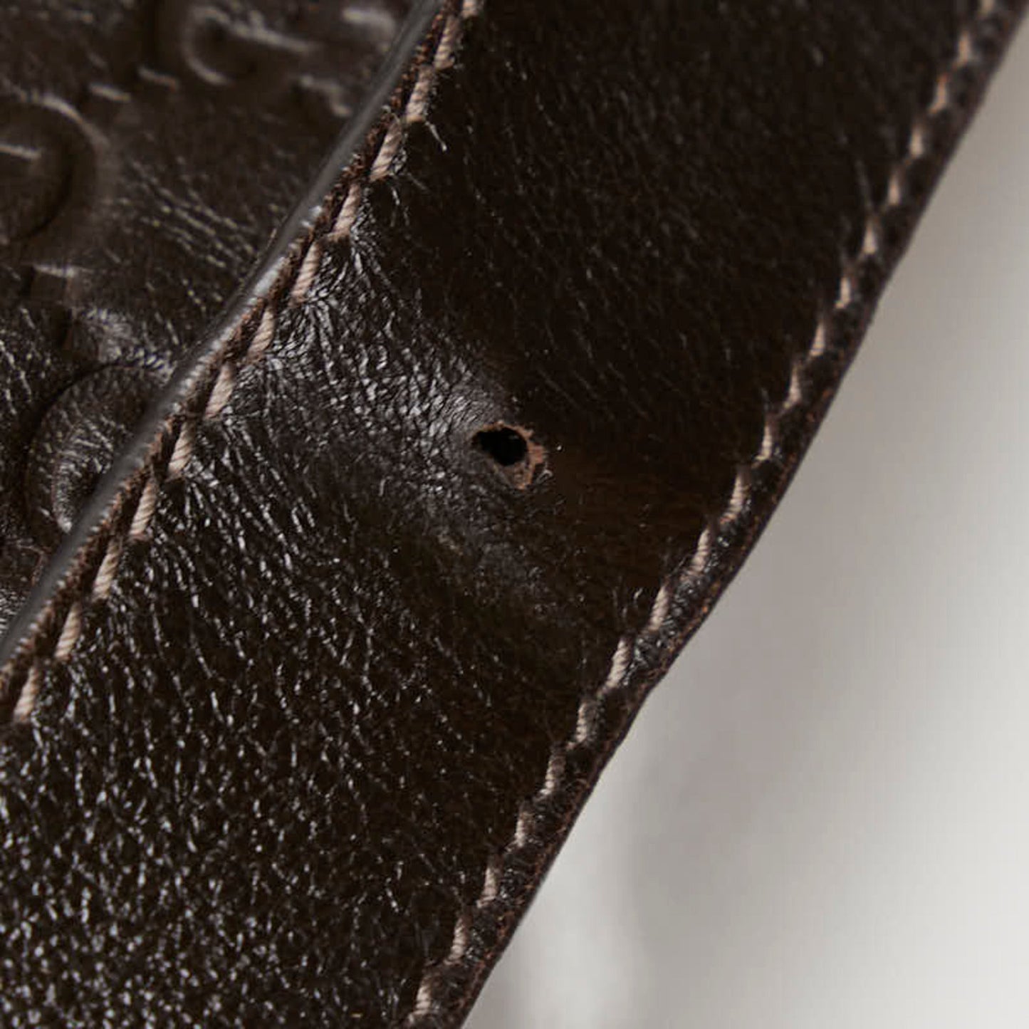 Gucci Brown Leather Shoulder Bag