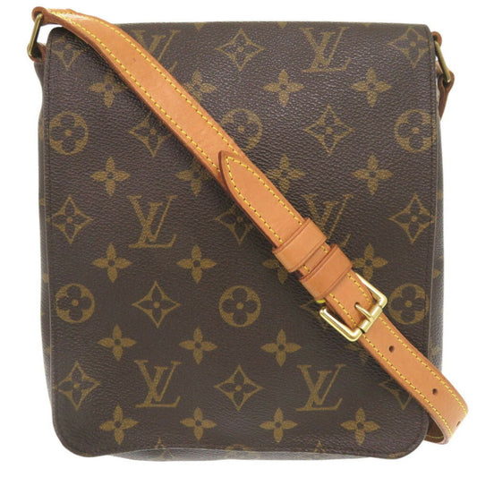 Louis Vuitton Brown Monogram Shoulder Bag ()