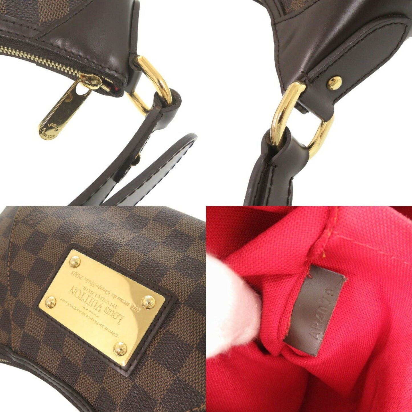 Louis Vuitton Ebene Damier Canvas Shoulder Bag