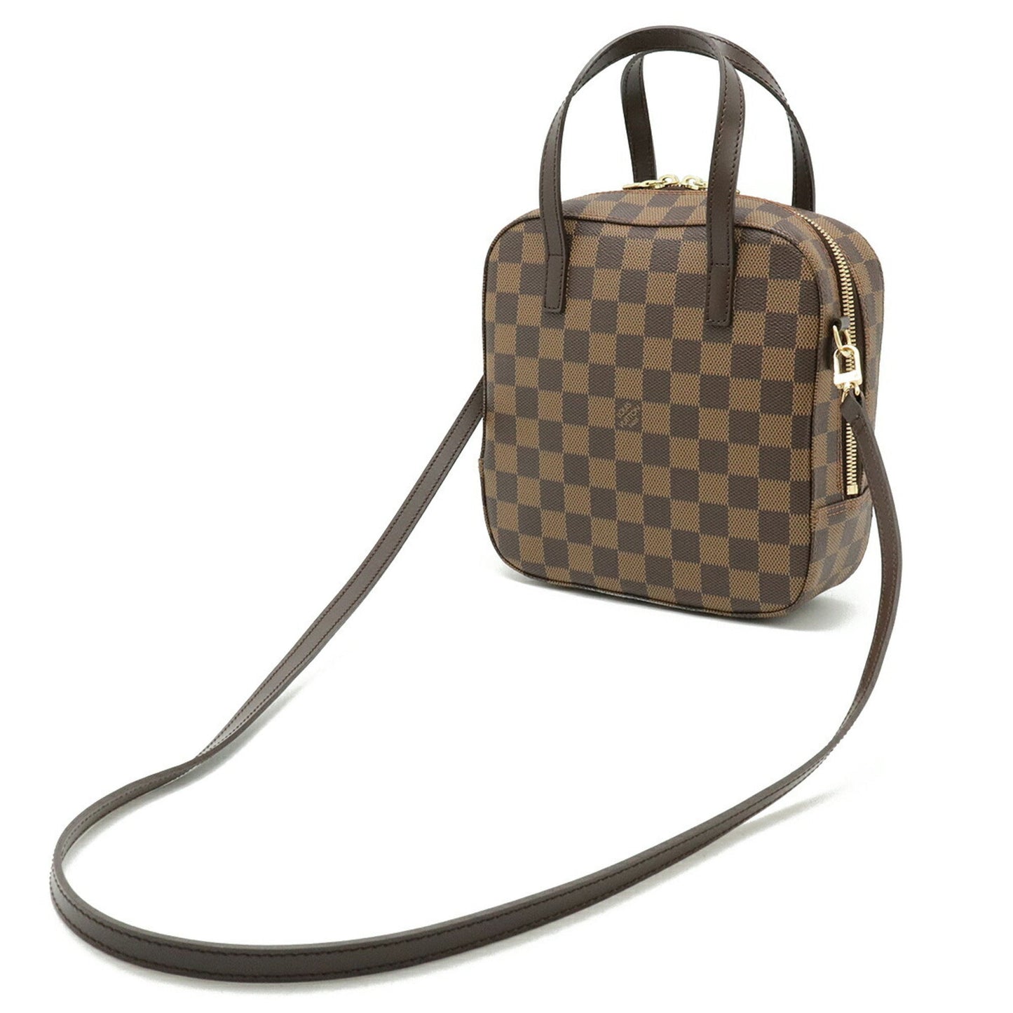 Louis Vuitton Damier Canvas Pvc Handbag Shoulder Bag