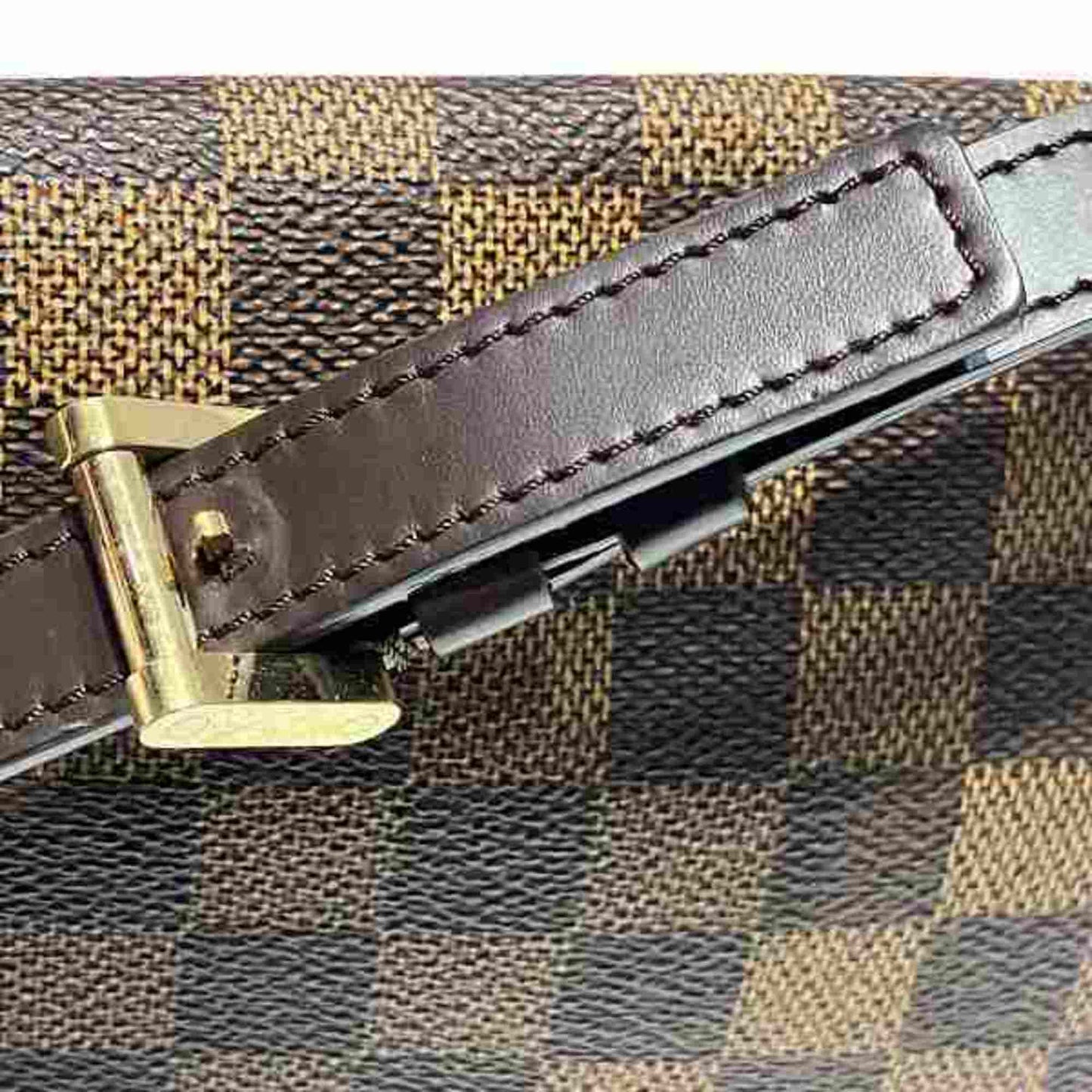 Louis Vuitton Damier Brown Damier Canvas Shoulder Bag