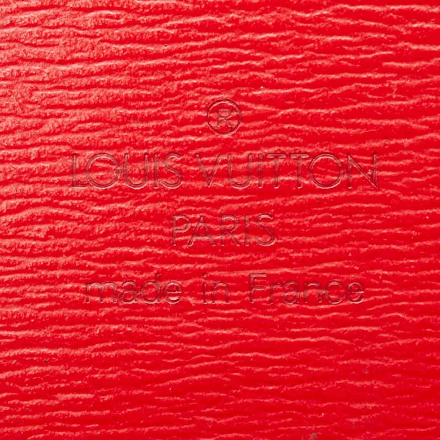 Louis Vuitton Castilian Red Leather Shoulder Bag