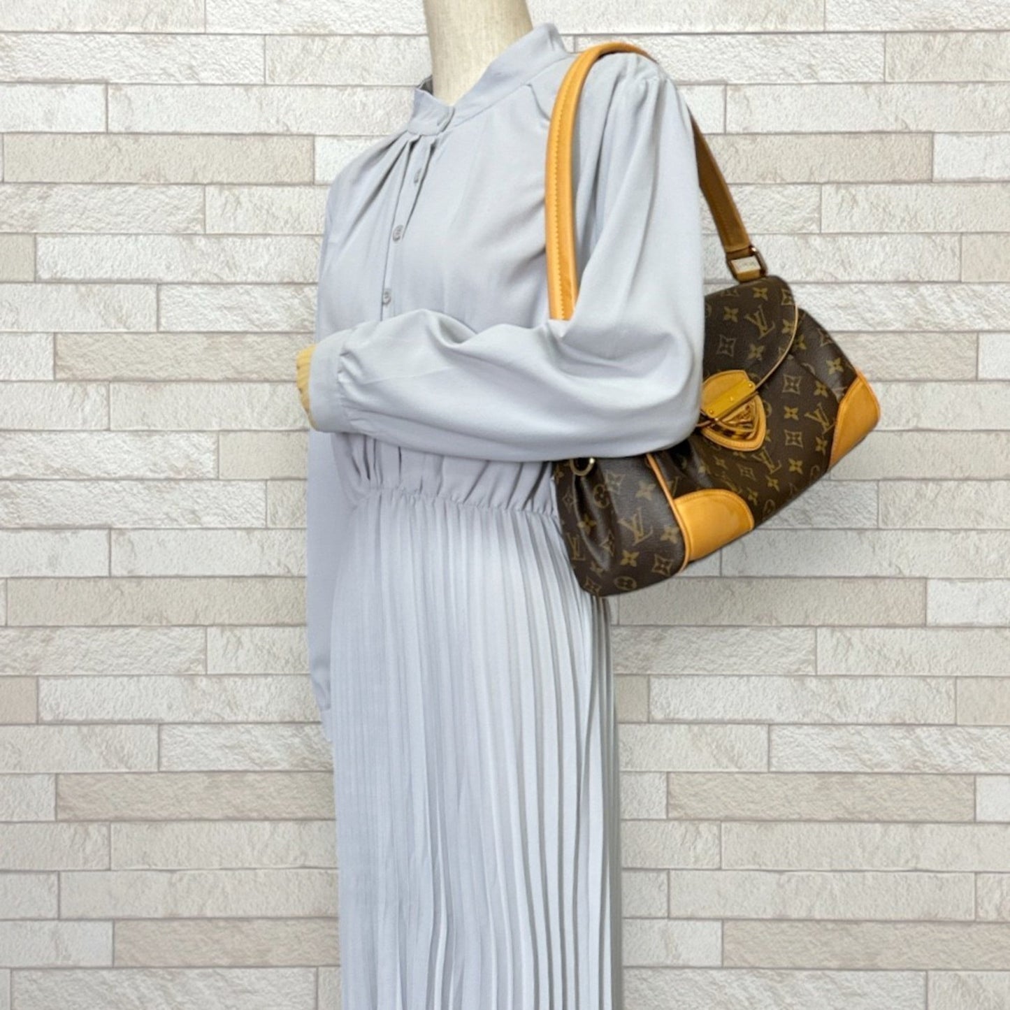 Louis Vuitton Brown Monogram Shoulder Bag