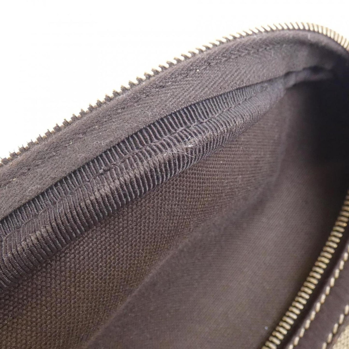 Gucci Beige Dark Brown Gg Supreme Fanny Pack