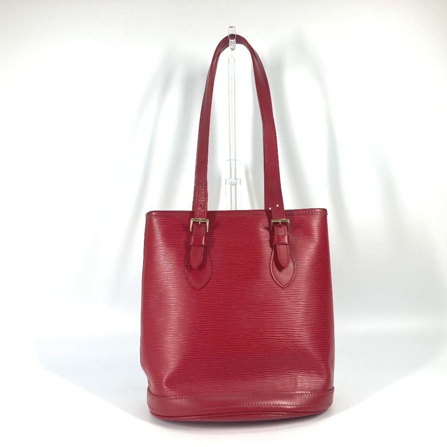 Louis Vuitton Red Leather Shoulder Bag