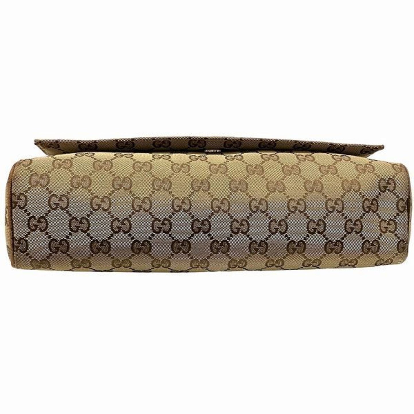 Gucci Brown Canvas Shoulder Bag