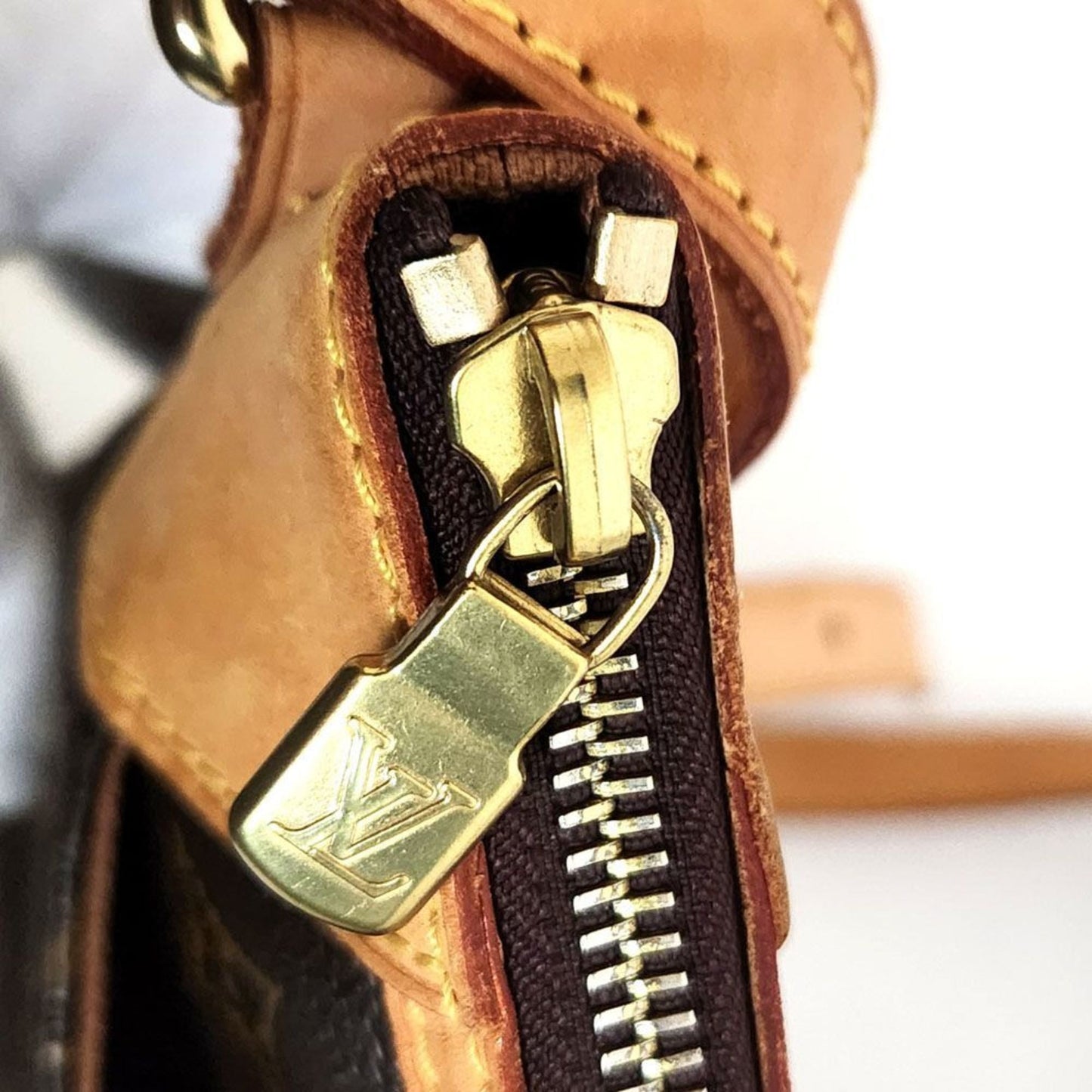 Louis Vuitton Brown Monogram Shoulder Bag