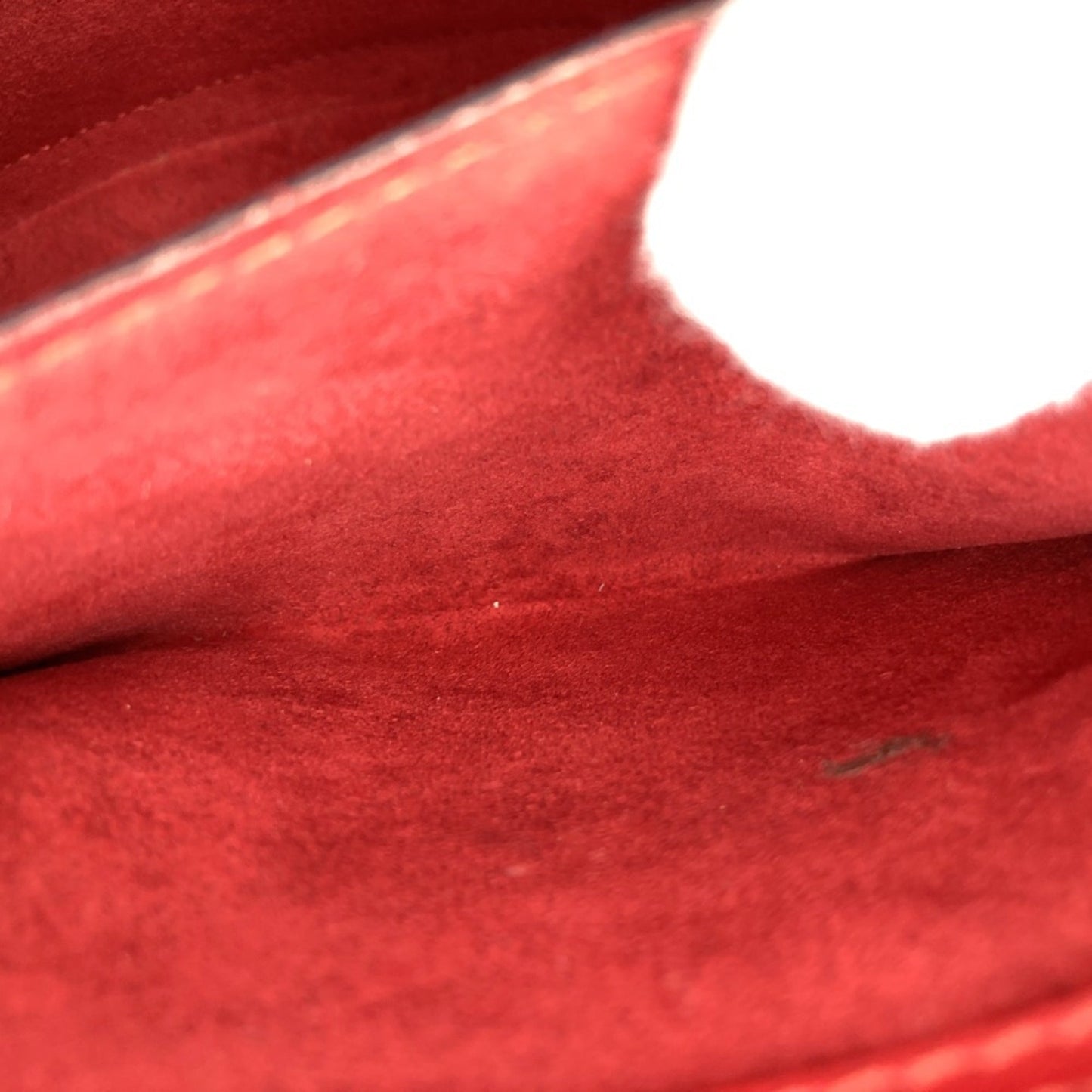 Louis Vuitton Red Color Epi Leather Shoulder Bag