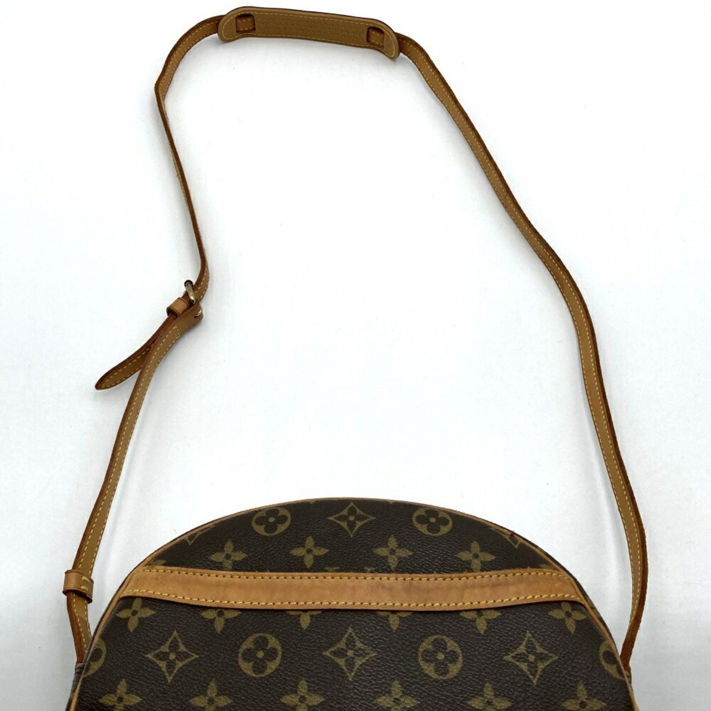 Louis Vuitton Brown Monogram Canvas Shoulder Bag