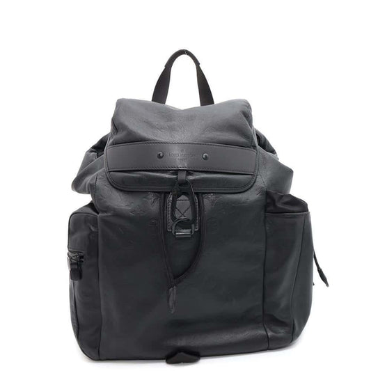 Louis Vuitton Black Noir Monogram Shadow Backpack ()