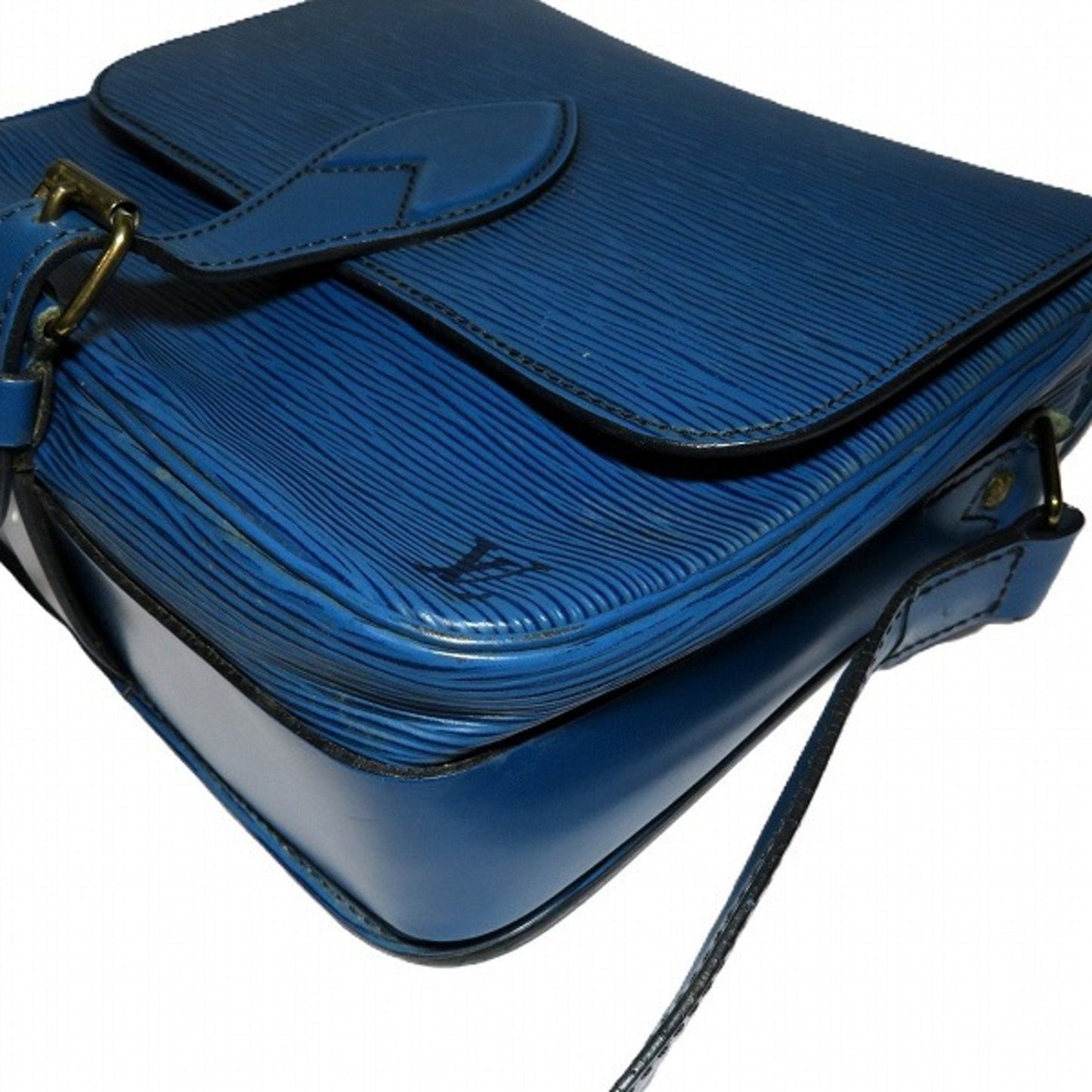 Louis Vuitton Toledo Blue Shoulder Bag