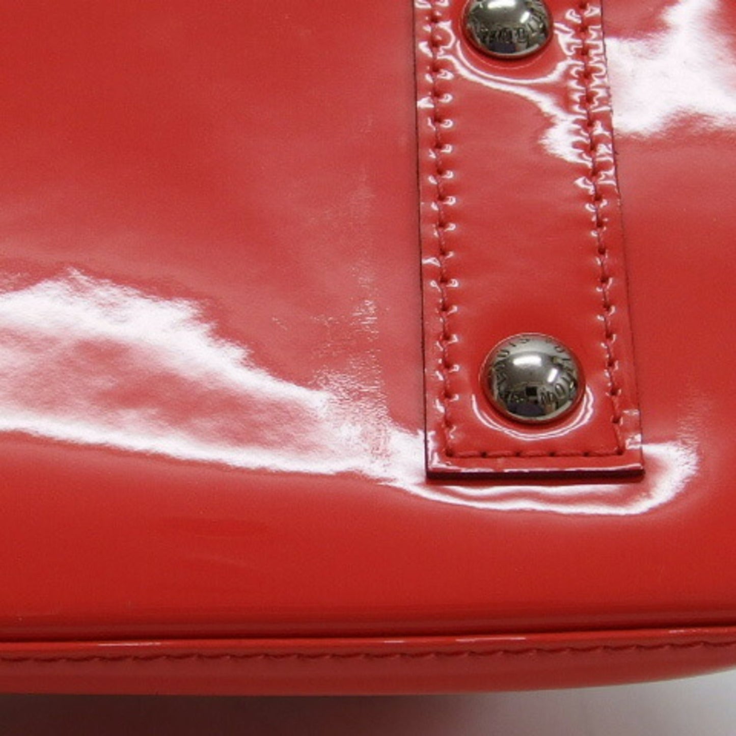 Louis Vuitton Poppy Petal Patent Leather Handbag Shoulder Bag