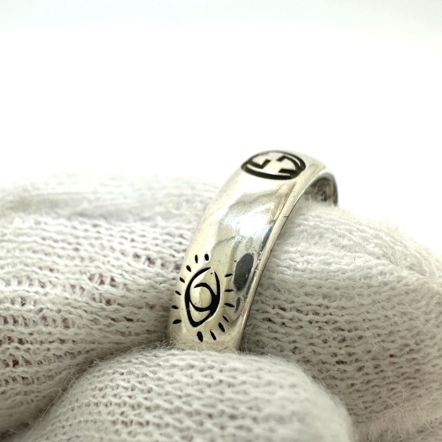 Gucci Silver Silver 925 Band Ring