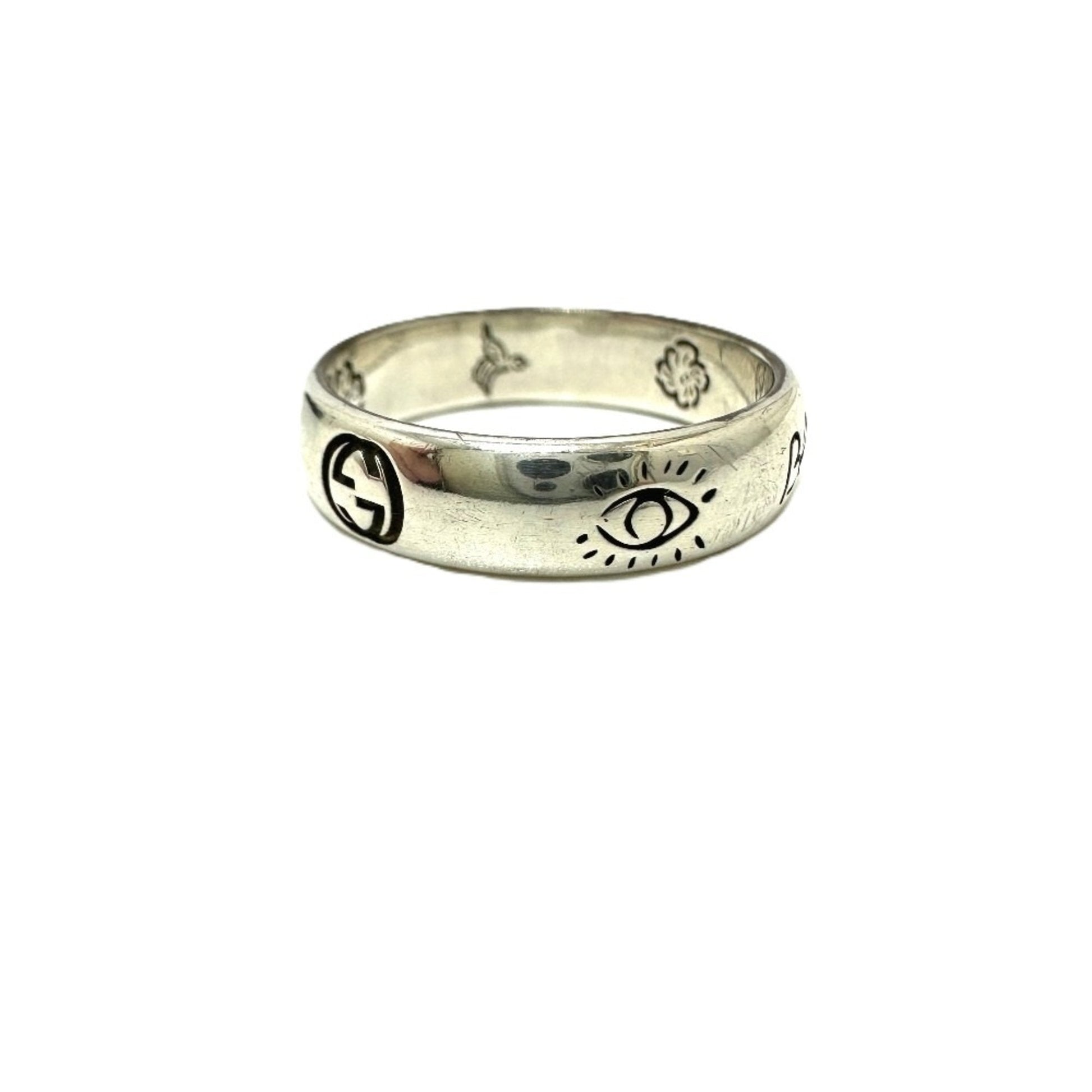 Gucci Silver Silver 925 Band Ring ()