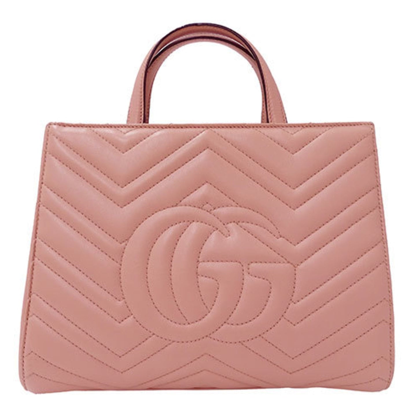 Gucci Pink Leather Handbag Shoulder Bag