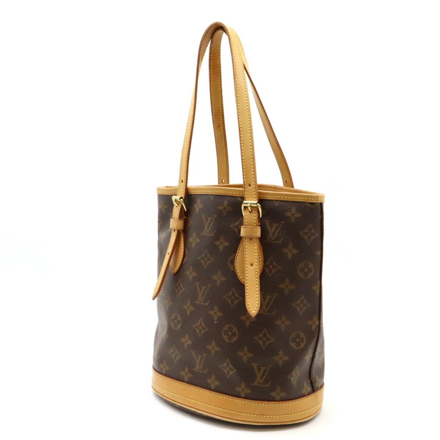 Louis Vuitton Brown Monogram Pouch Shoulder Bag Tote Bag