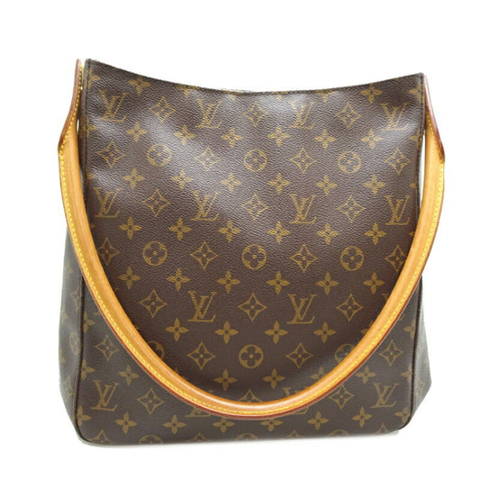 Louis Vuitton Brown Monogram Shoulder Bag ()