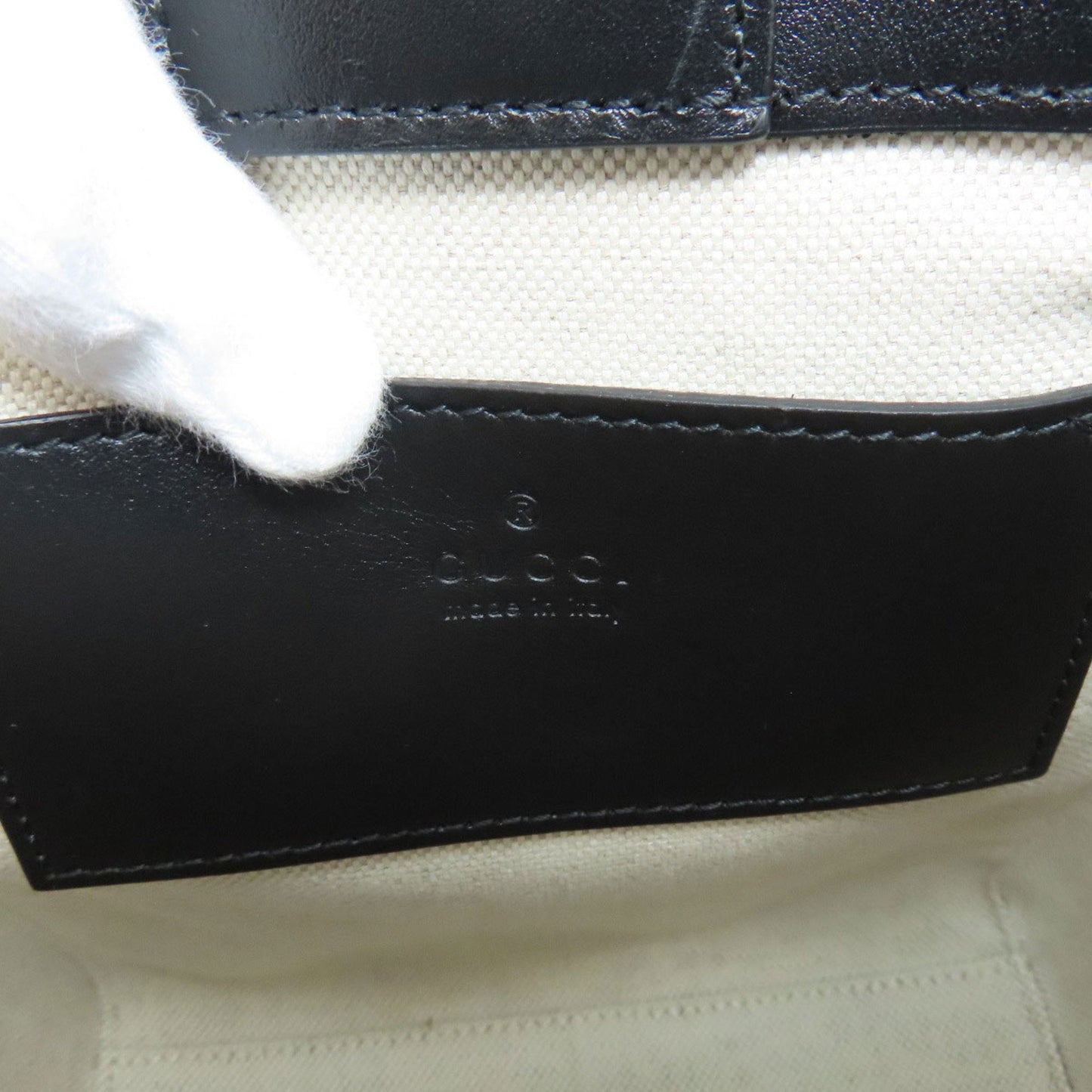 Gucci Black Leather Handbag