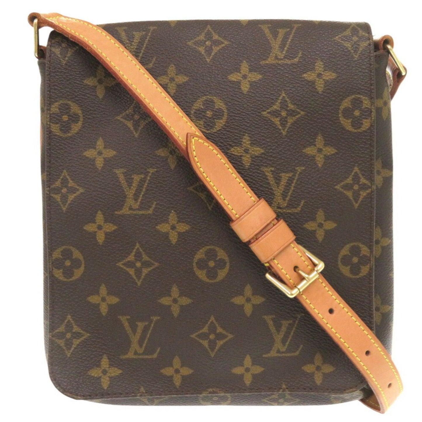 Louis Vuitton Brown Monogram Shoulder Bag ()
