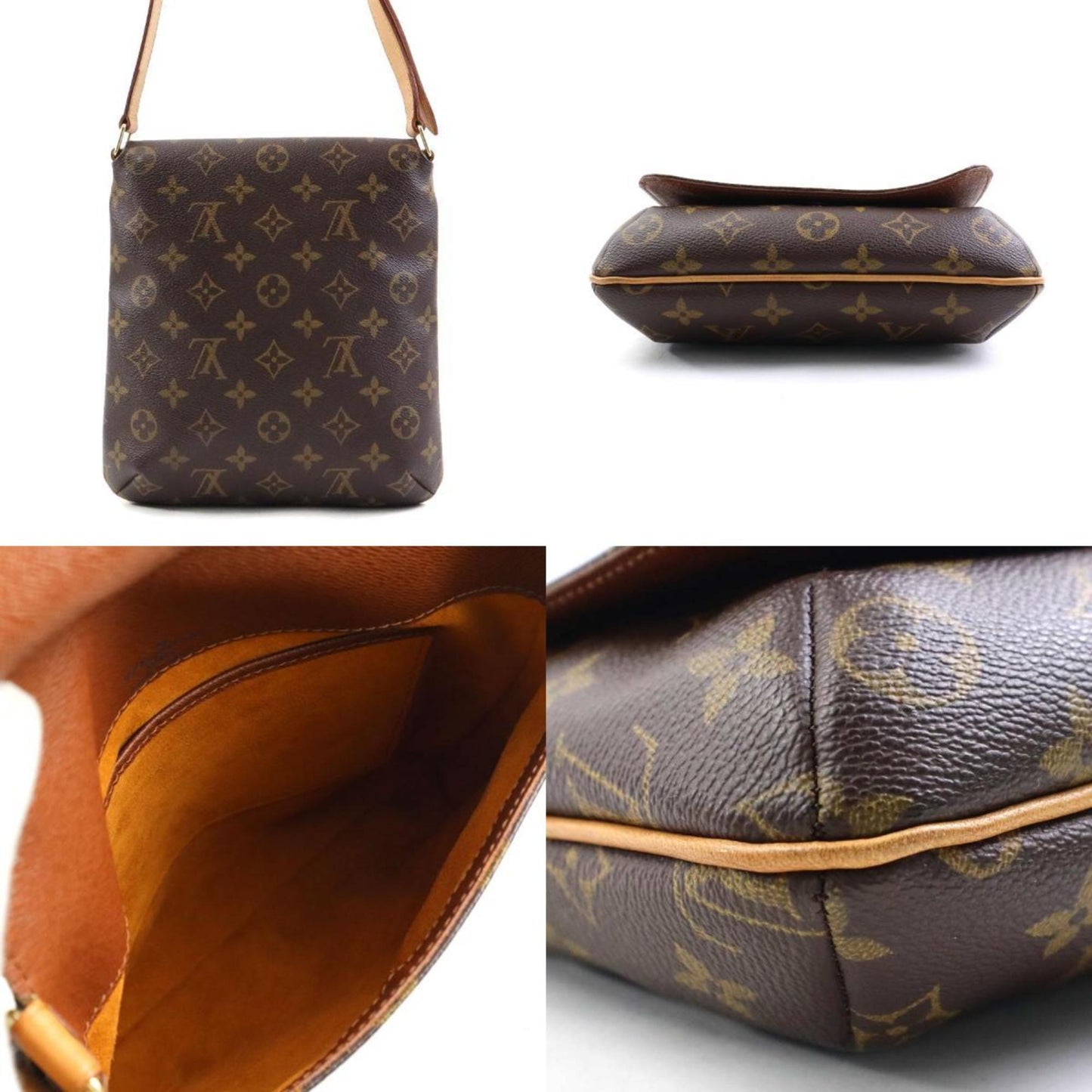 Louis Vuitton Brown Monogram Shoulder Bag