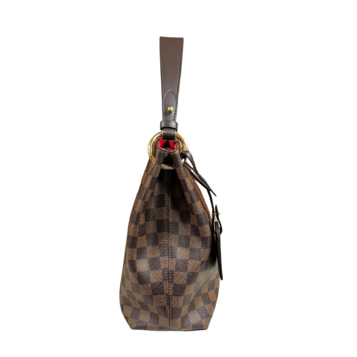 Louis Vuitton Damier Brown Damier Canvas Damier Canvas Shoulder Bag