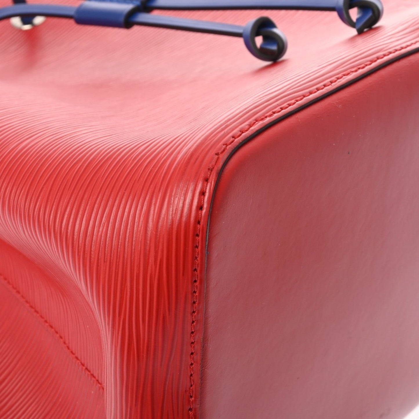 Louis Vuitton Blue Coquelicots Epi Leather Shoulder Bag