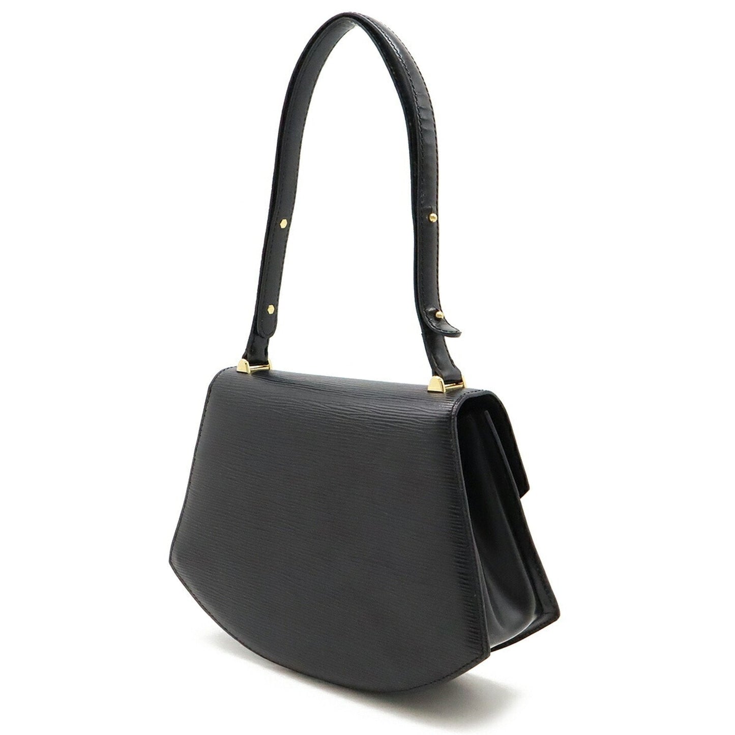 Louis Vuitton Noir Epi Leather Handbag Shoulder Bag