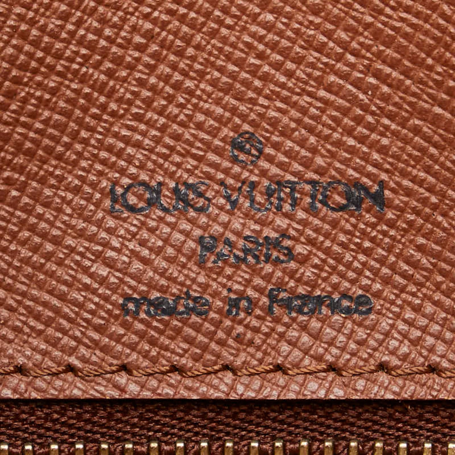 Louis Vuitton Brown Pvc Leather Shoulder Bag