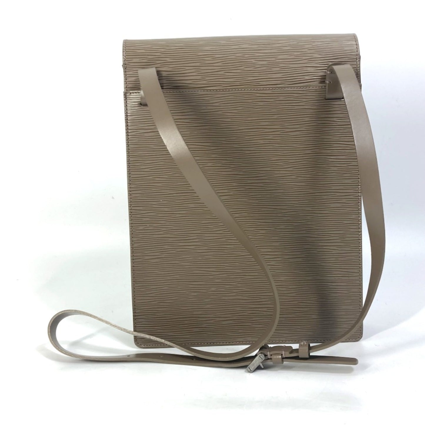 Louis Vuitton Brown Leather Shoulder Bag